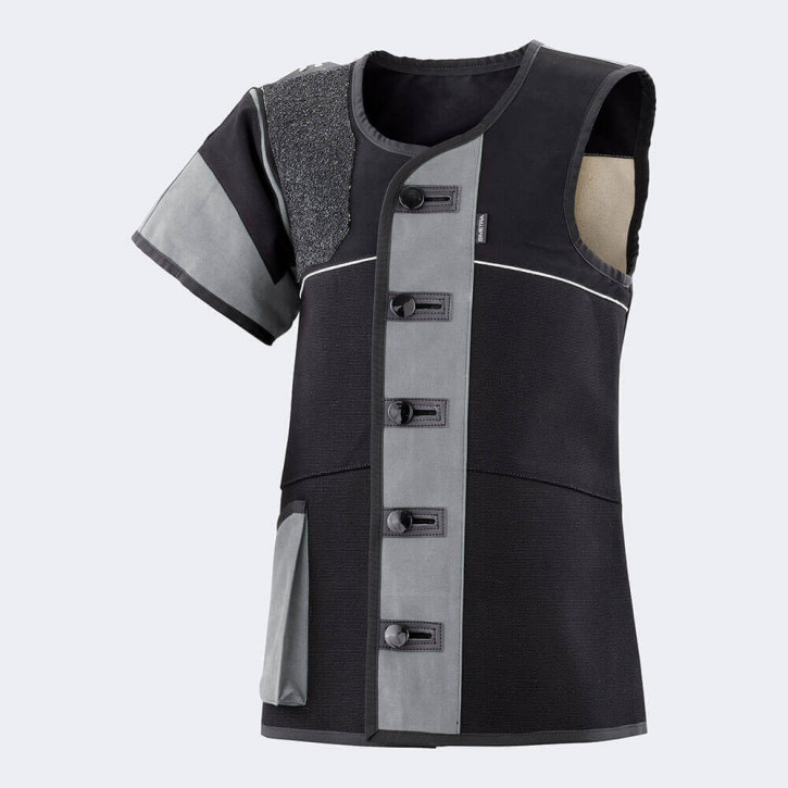 Simetra Primofit 10 Schiesssportweste stehend LINKS